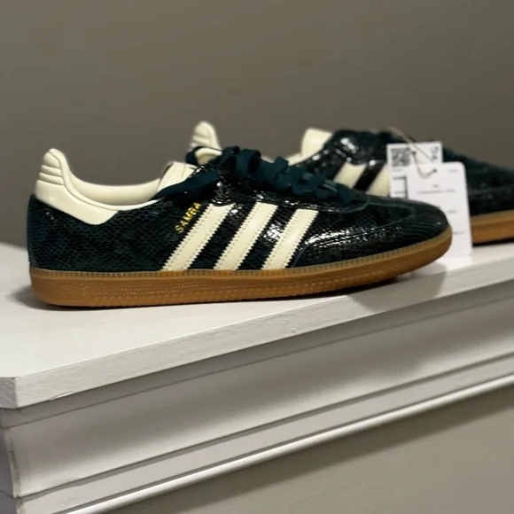 Brand New Snakeskin Adidas Sambas - Picture 5 of 5